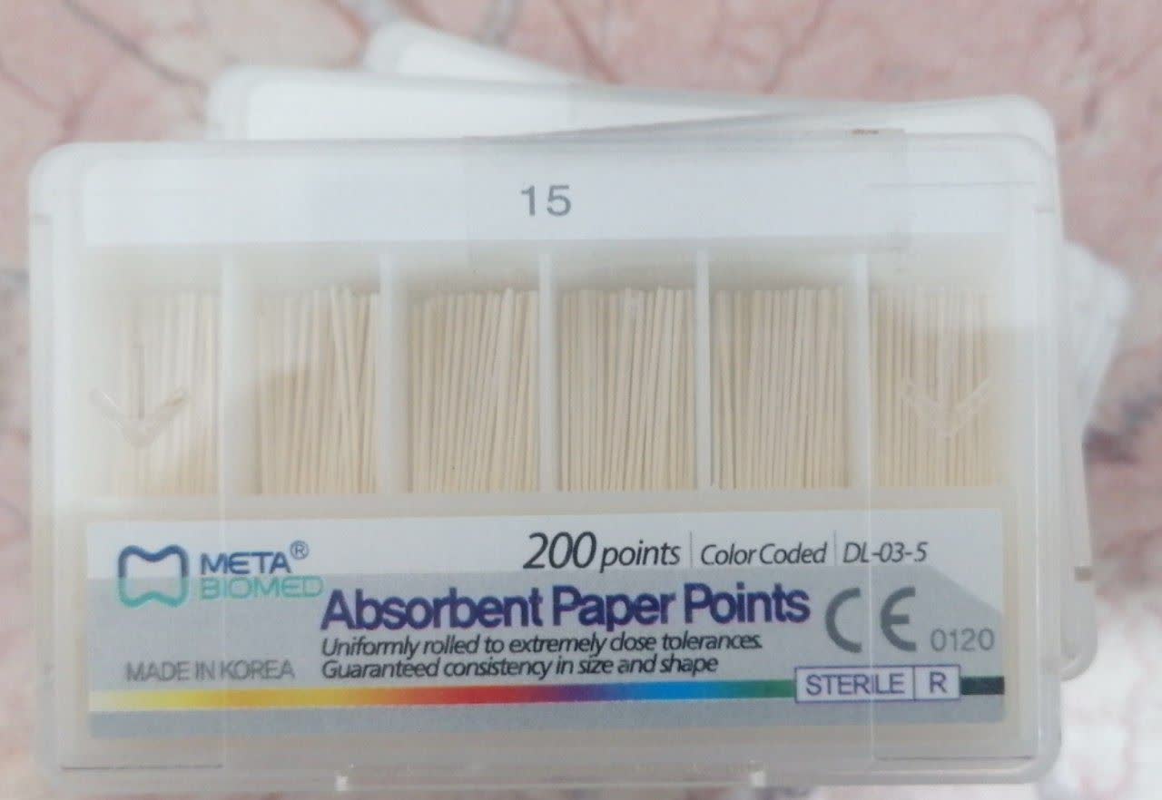 کن کاغذی 15 سفید 2% (paper point)