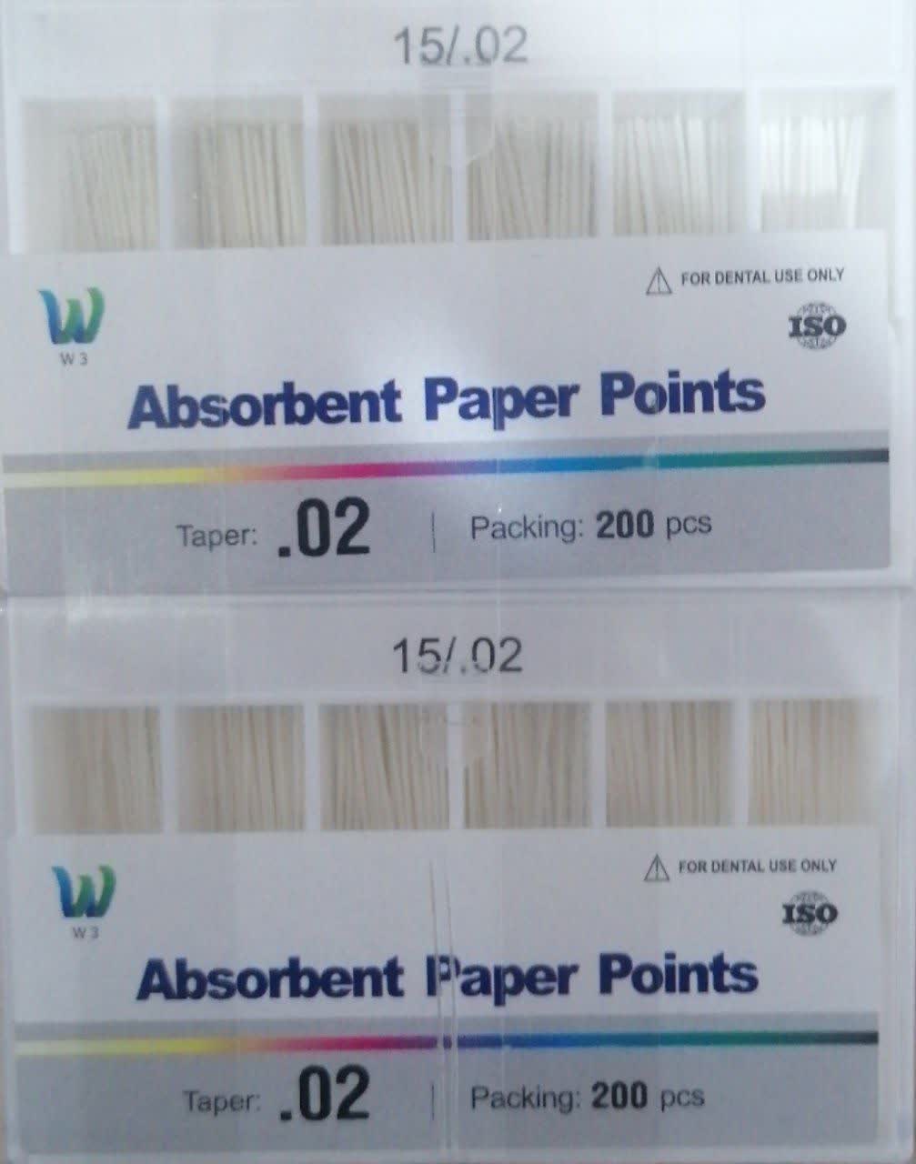 کن کاغذی 15 سفید 2% (paper point)