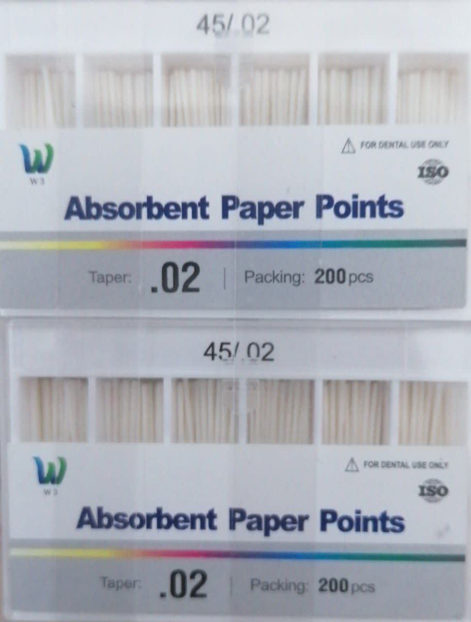 کن کاغذی 45 سفید 2% (paper point)