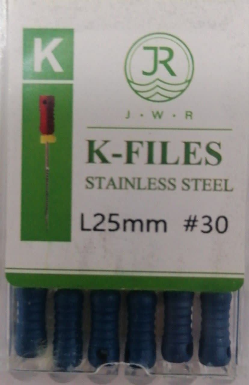 کا فایل 30 کوتاه آبی(K-FILE 25mm)