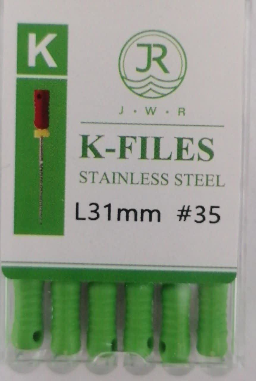 کا فایل 35 بلند سبز(K-FILE 31 mm) 