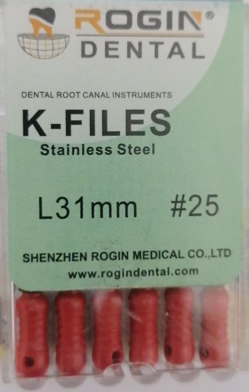 کا فایل 25 بلند قرمز(K-FILE 31mm)