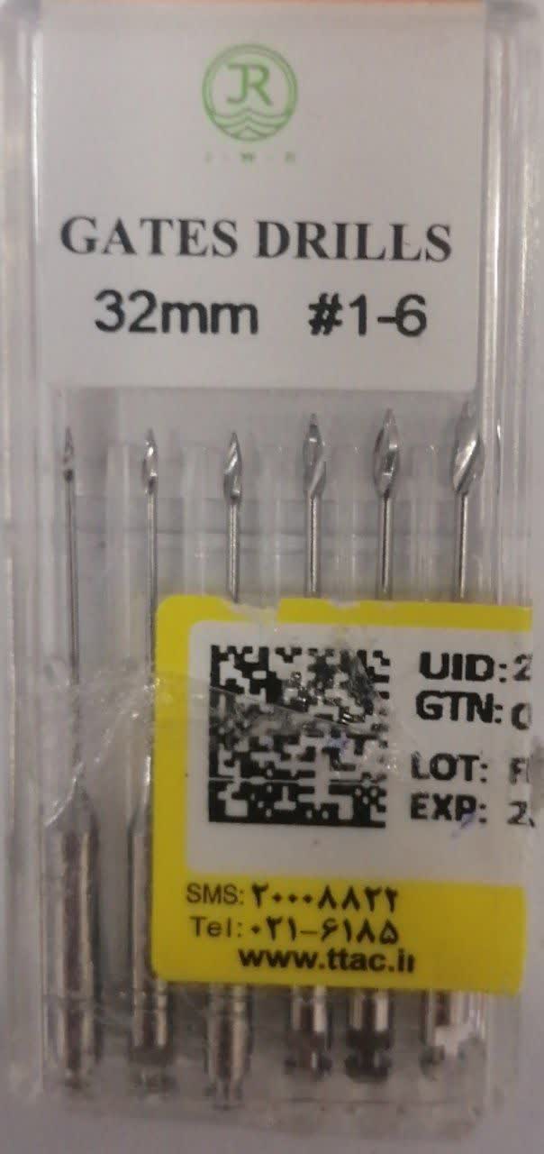 گیتس (GATES 32mm) سایز 6-1 آسورت