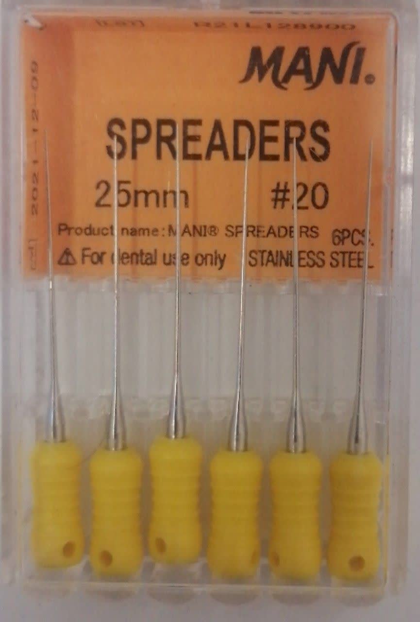 اسپریدر 20 کوتاه زرد (spreaders 25mm)