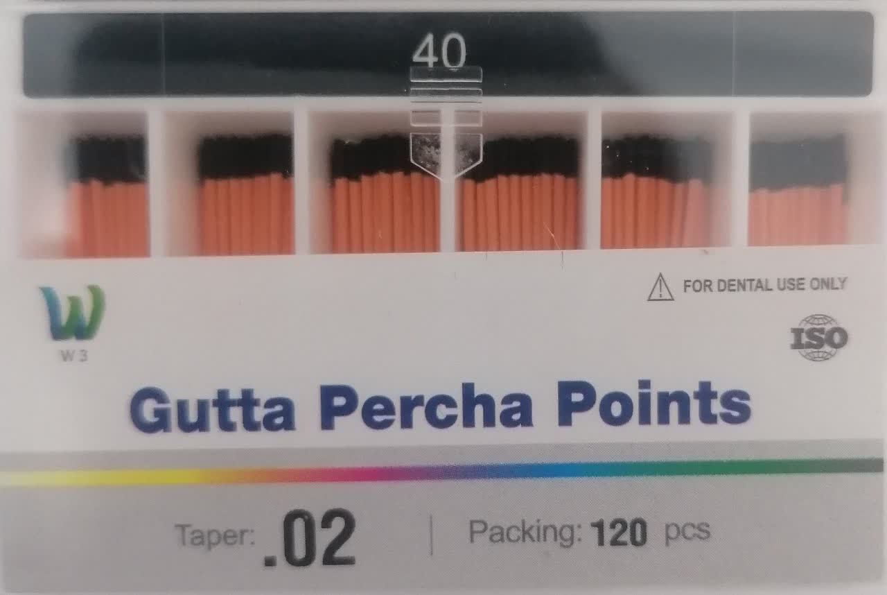 گوتا پرکا 40 مشکی 2% (Gutta percha) 