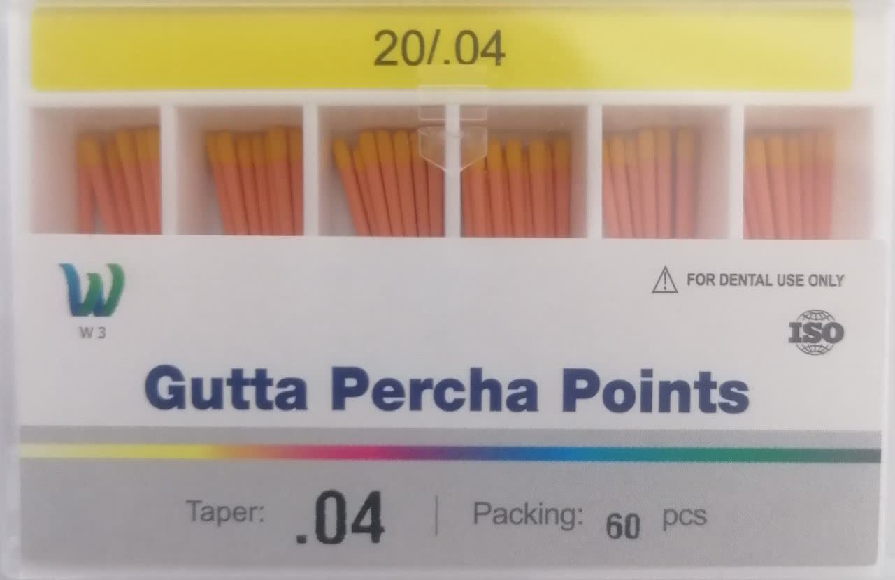 گوتا پرکا 20 زرد 4% (Gutta percha) 
