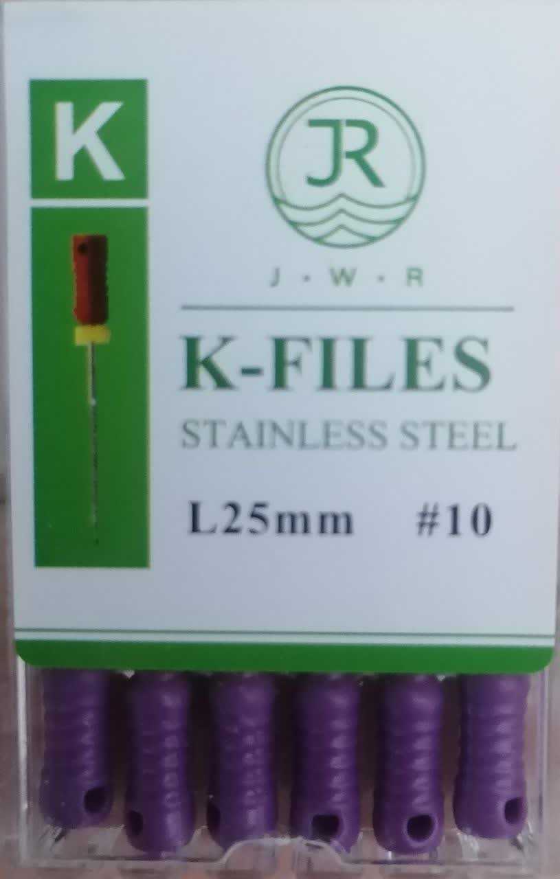 کا فایل 10 کوتاه بنفش(K-FILE 25mm)