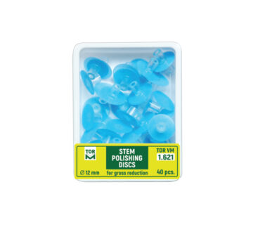دیسک پرداخت بدون مرکز 1/621 (12mm) آبی