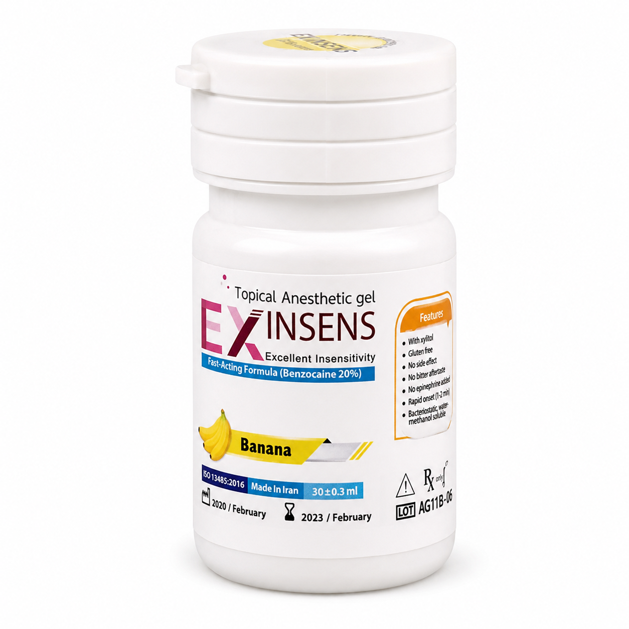 ژل بی حسی 20% بنزوکائین