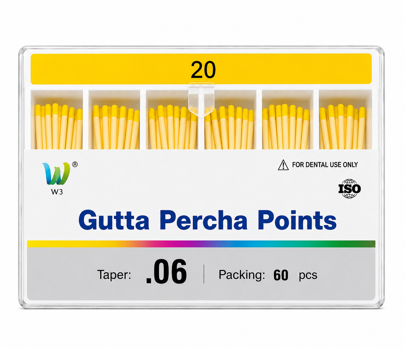 گوتا پرکا 20 زرد 6% (Gutta percha)
