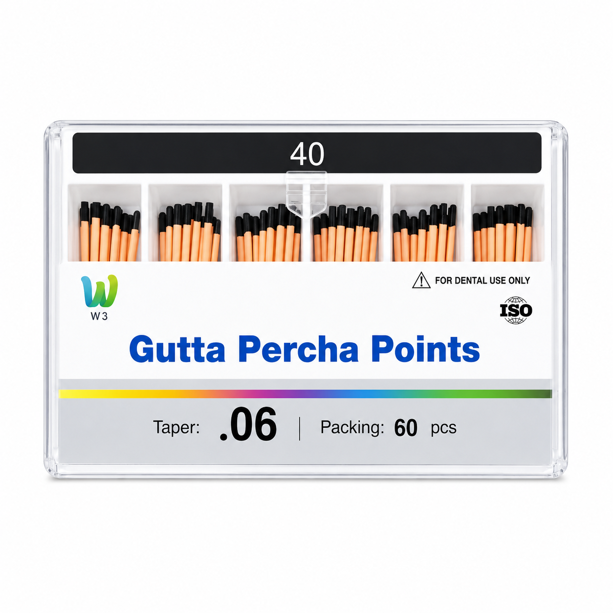 گوتا پرکا 40 مشکی 6% (Gutta percha)
