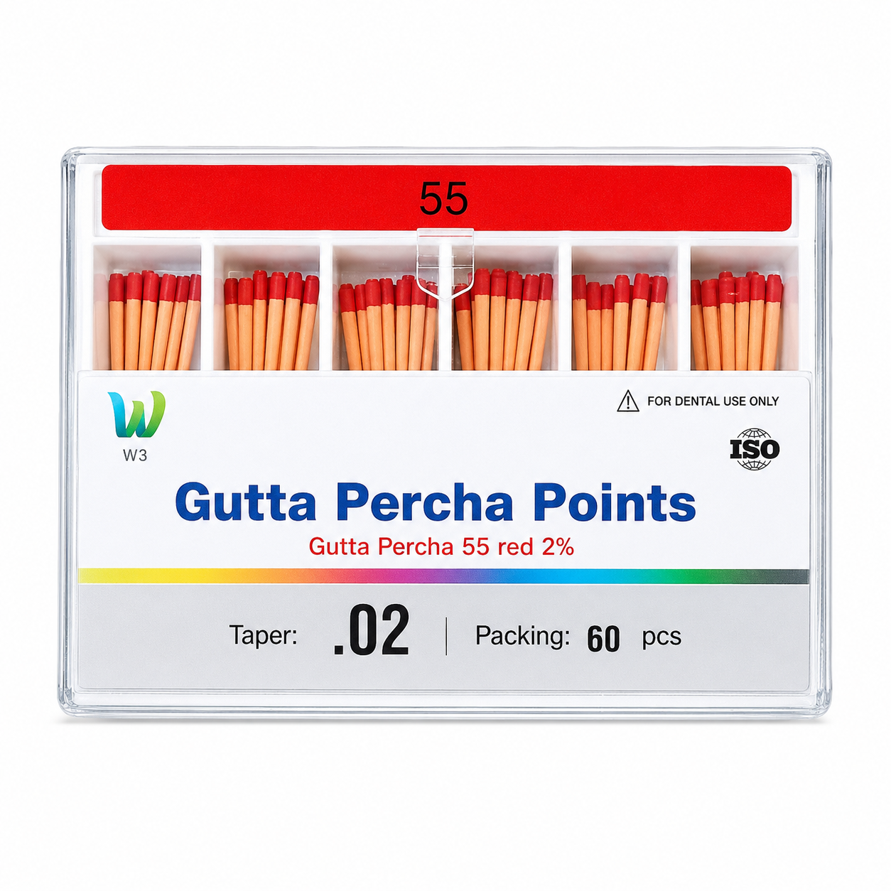 گوتا پرکا 55 قرمز 2% (Gutta percha) 