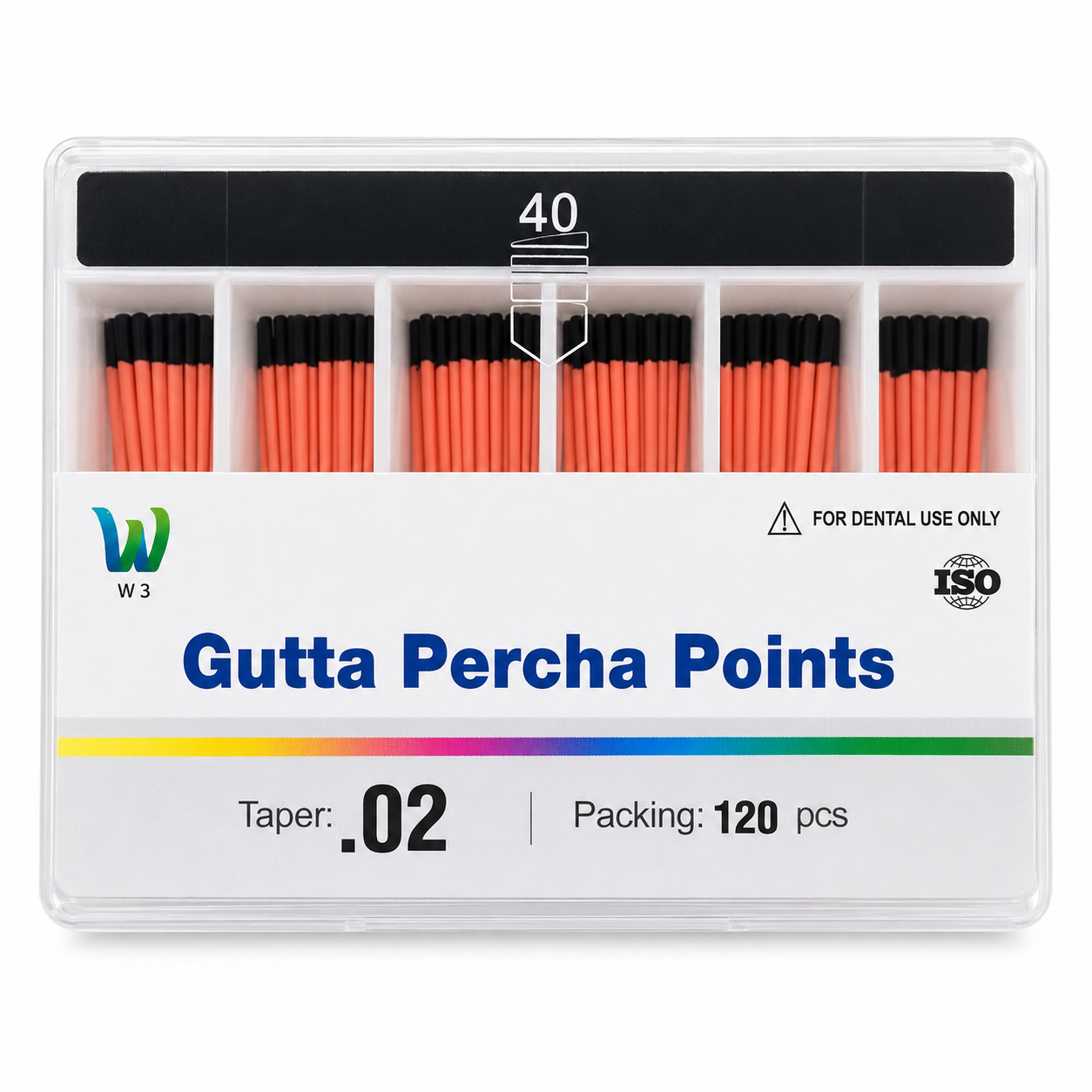 گوتا پرکا 40 مشکی 2% (Gutta percha) 