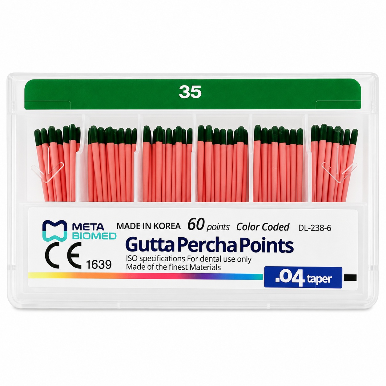 گوتا پرکا 35 سبز 4% (Gutta percha) 