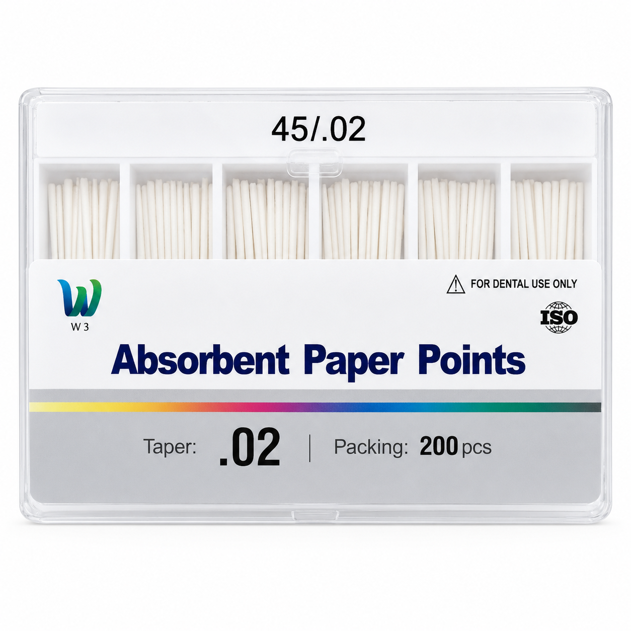 کن کاغذی 45 سفید 2% (paper point)